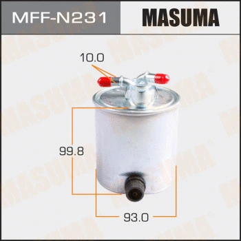 MFF-N231 MASUMA Топливный фильтр (фото 1)