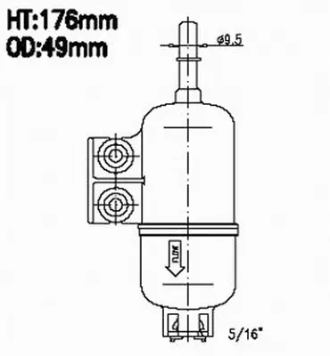FSP28703 Azumi Топливный фильтр (фото 1)