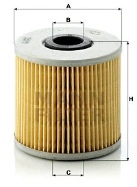 H 1032/1 x MANN Масляный фильтр (фото 1)
