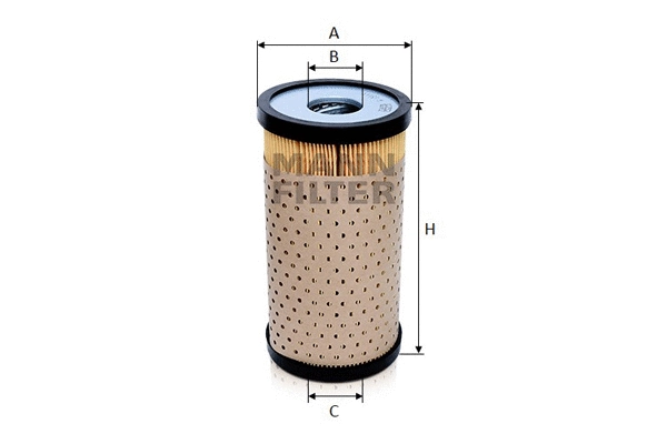 H 12 111 x MANN Масляный фильтр (фото 1)