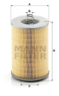 H 1275 MANN Масляный фильтр (фото 1)