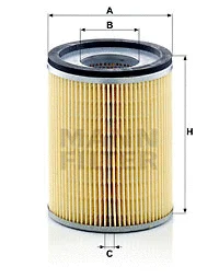 H 1366 x MANN Масляный фильтр (фото 1)