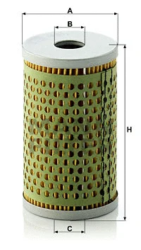 H 601 MANN Масляный фильтр (фото 1)