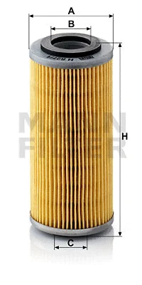 H 827/1 n MANN Масляный фильтр (фото 1)