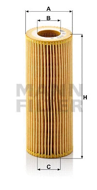 HU 722 x MANN Масляный фильтр (фото 1)