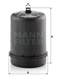 ZR 9007 MANN Масляный фильтр (фото 1)
