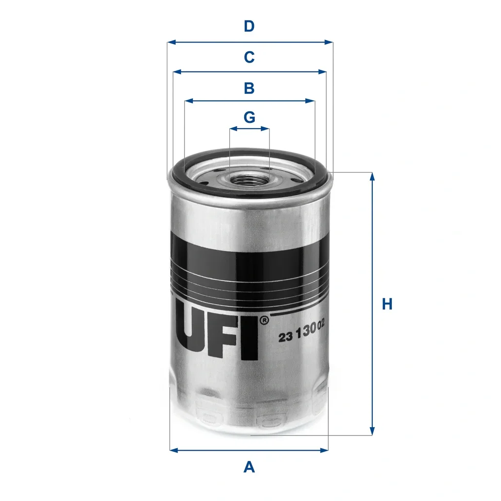 23.130.02 UFI Масляный фильтр (фото 1)