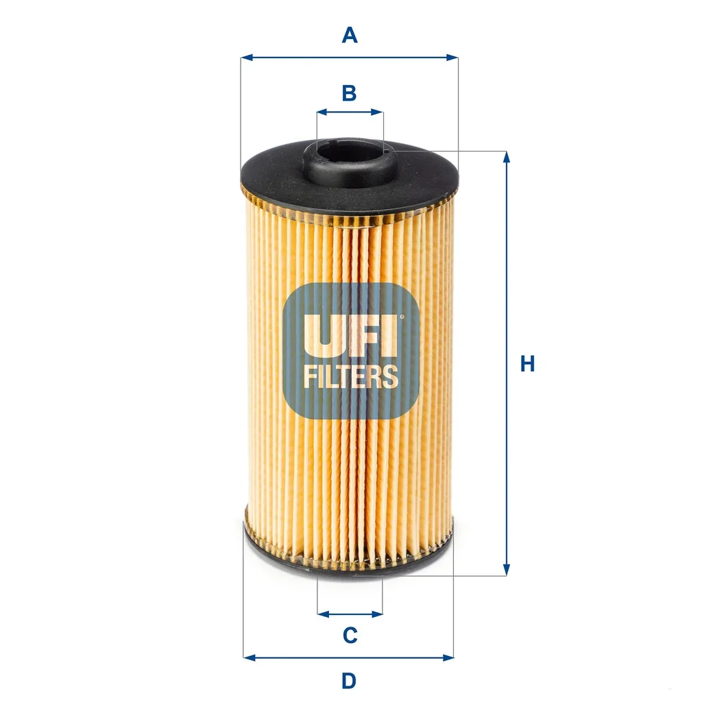 25.038.00 UFI Масляный фильтр (фото 1)