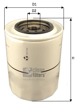 DO1871 CLEAN FILTERS Масляный фильтр (фото 1)