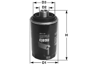 DO5510 CLEAN FILTERS Масляный фильтр (фото 1)