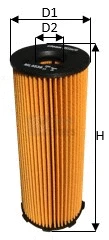ML4538 CLEAN FILTERS Масляный фильтр (фото 1)