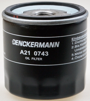 A210743 DENCKERMANN Масляный фильтр (фото 1)