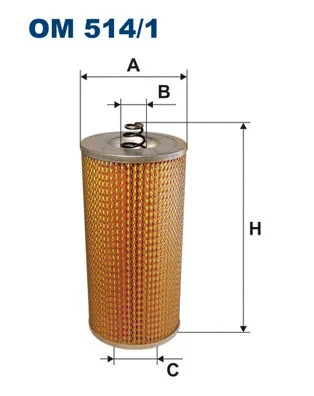 OM514/1 FILTRON Масляный фильтр (фото 1)