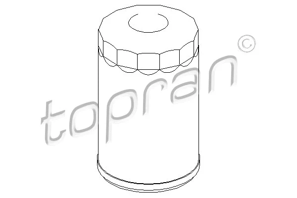 108 207 TOPRAN Масляный фильтр (фото 1)