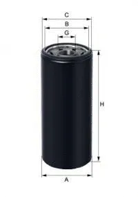 XO155L UNIFLUX Масляный фильтр (фото 1)