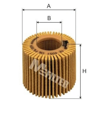 TE 4051 MFILTER Масляный фильтр (фото 1)