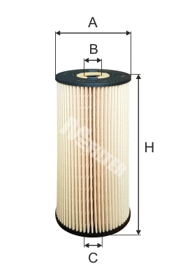 TE 607 MFILTER Масляный фильтр (фото 1)