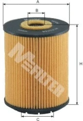 TE 636 MFILTER Масляный фильтр (фото 1)