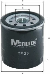 TF 23 MFILTER Масляный фильтр (фото 1)