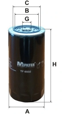 TF 6502 MFILTER Масляный фильтр (фото 1)