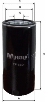 TF 660 MFILTER Масляный фильтр (фото 1)