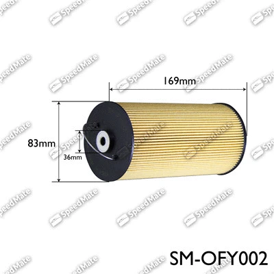 SM-OFY002 SpeedMate Масляный фильтр (фото 1)