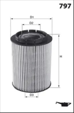 L112 MISFAT Масляный фильтр (фото 1)
