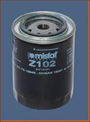 Z102 MISFAT Масляный фильтр (фото 2)