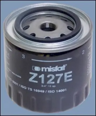 Z127E MISFAT Масляный фильтр (фото 2)