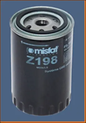 Z198 MISFAT Масляный фильтр (фото 2)