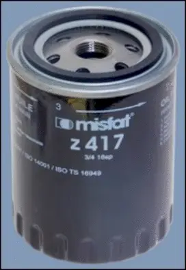Z417 MISFAT Масляный фильтр (фото 2)