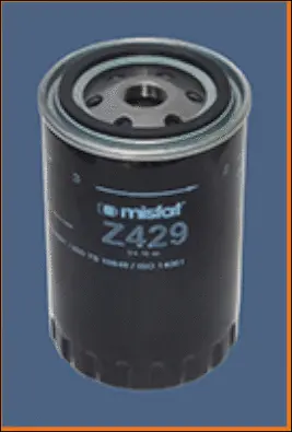 Z429 MISFAT Масляный фильтр (фото 2)