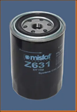 Z631 MISFAT Масляный фильтр (фото 2)