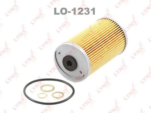 LO-1231 LYNXAUTO Масляный фильтр (фото 1)