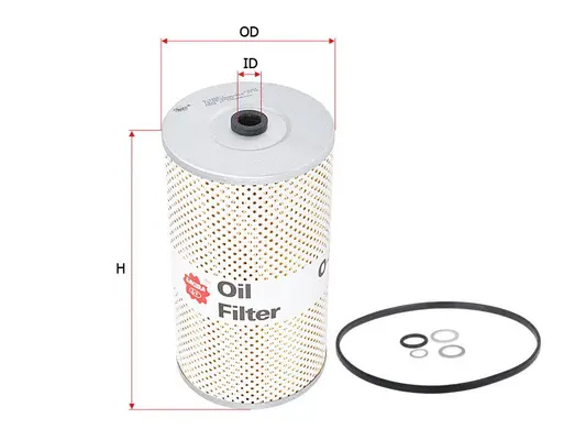 O-1805-1 SAKURA Масляный фильтр (фото 1)