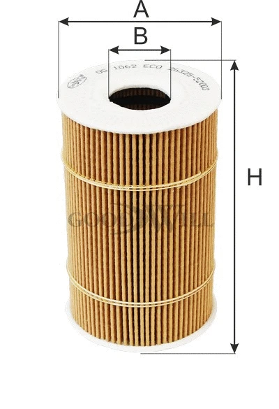 OG 1062 ECO GOODWILL Масляный фильтр (фото 2)