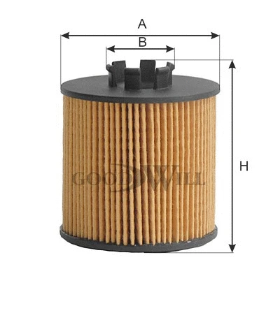OG 200 ECO GOODWILL Масляный фильтр (фото 2)