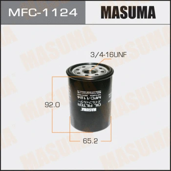 MFC-1124 MASUMA Масляный фильтр (фото 1)