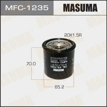 MFC-1235 MASUMA Масляный фильтр (фото 1)