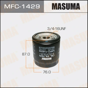 MFC-1429 MASUMA Масляный фильтр (фото 1)