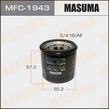 MFC-1943 MASUMA Масляный фильтр (фото 1)