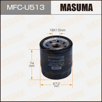 MFC-U513 MASUMA Масляный фильтр (фото 1)