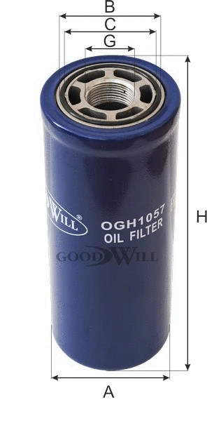 OGH 1057 GOODWILL Гидрофильтр, рулевое управление (фото 2)