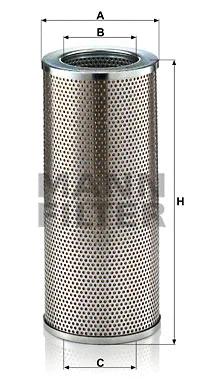 HD 1395 MANN Фильтр, система рабочей гидравлики (фото 1)