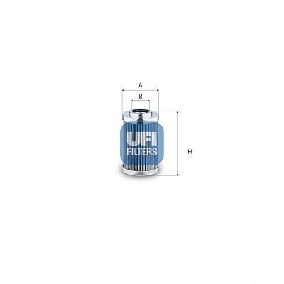 25.690.00 UFI Фильтр, система рабочей гидравлики (фото 1)