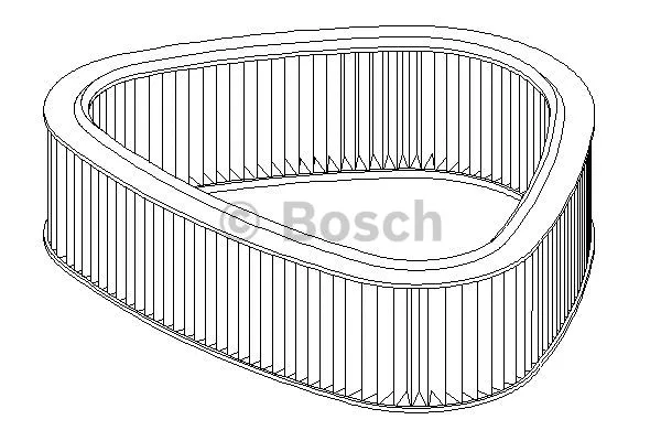 1 457 433 294 BOSCH Воздушный фильтр (фото 1)