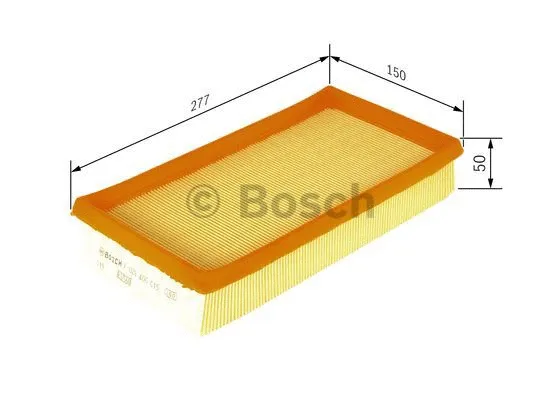 F 026 400 015 BOSCH Воздушный фильтр (фото 3)