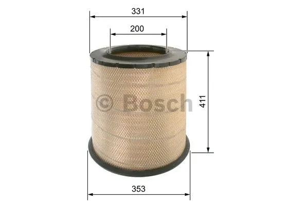 F 026 400 034 BOSCH Воздушный фильтр (фото 1)