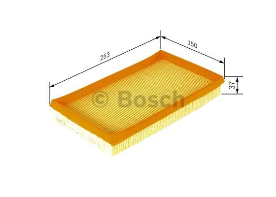 F 026 400 045 BOSCH Воздушный фильтр (фото 3)