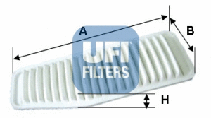 30.338.00 UFI Воздушный фильтр (фото 1)